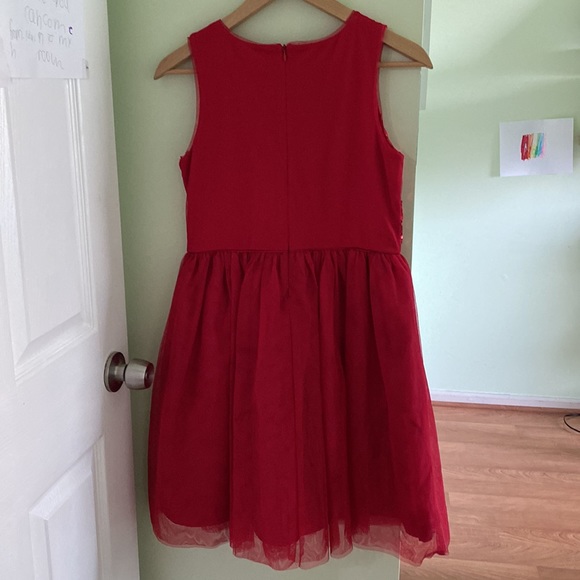 Girl’s Red Sequin Top Dress Sz XL (14-16) - Picture 5 of 5
